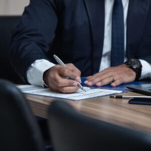 顧客とのミーティングイメージ